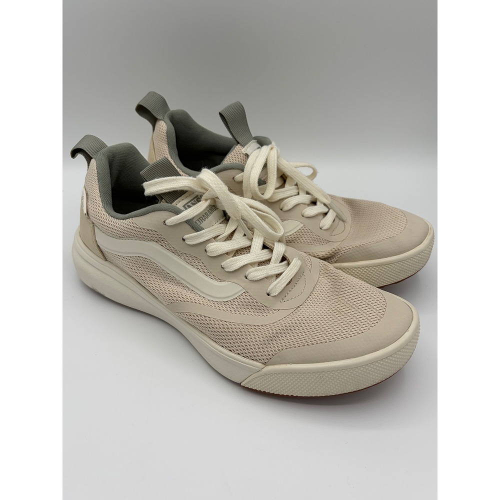 Vans UltraRange EXO Sand White Sage Sneakers Mens 7 Womens 8.5 Low Top Shoes